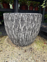 Grey pot 20” W x 17” H